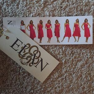 NWT Elan *MADE IN USA* Convertible Dress L